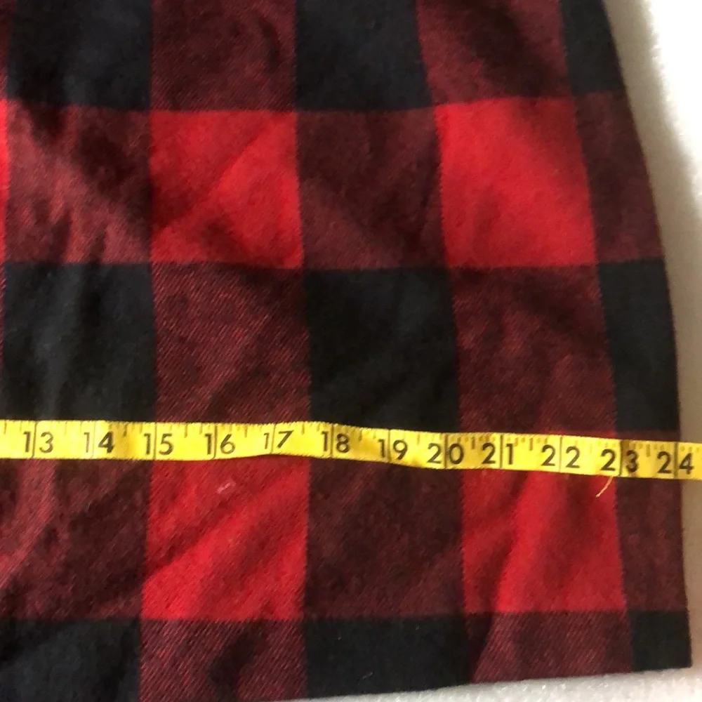 Plaid Vintage Skirt Venezia Jeans Sz 16 - Picture 8 of 16